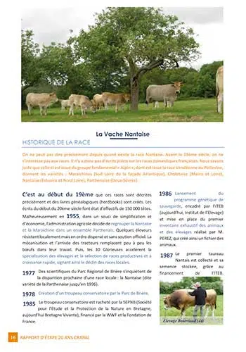 20 ans du CRAPAL – La Vache Nantaise