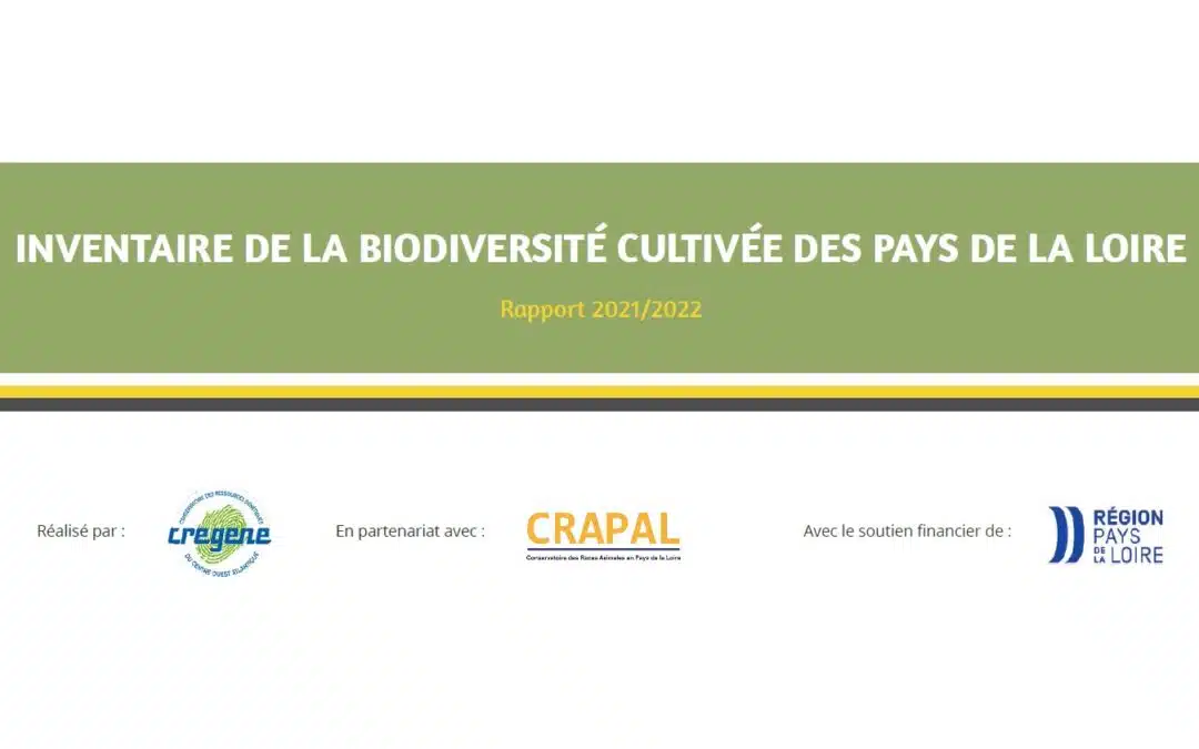 Couverture Inventaire de la biodiversité cultivée : rapport complet