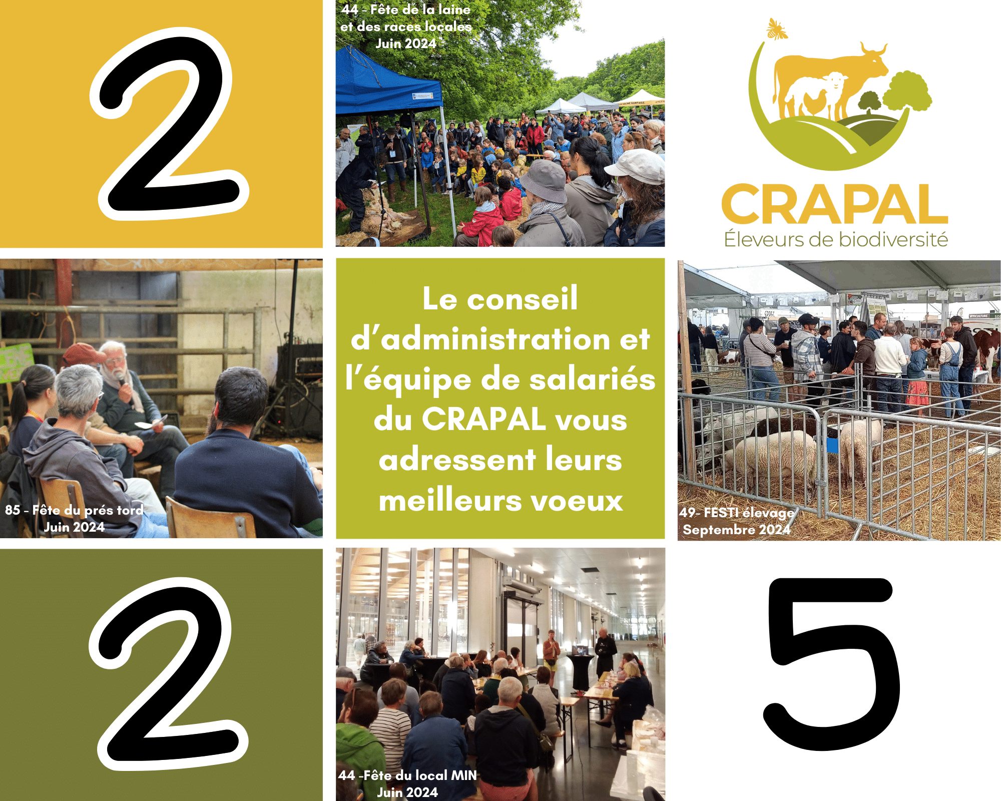 Voeux CRAPAL 2025